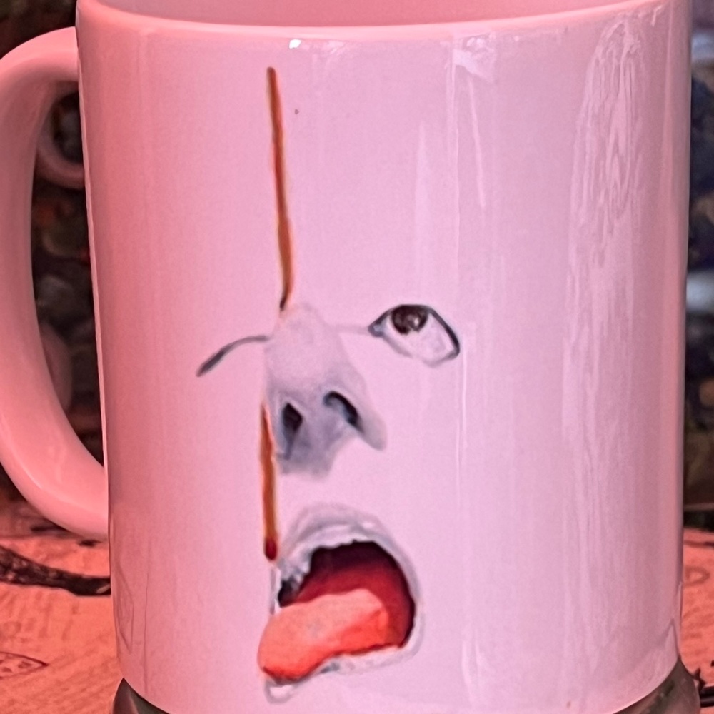 Dripping coffee mug